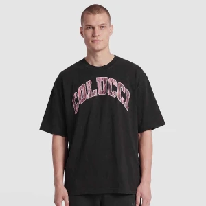 Logo T-Shirt College COLUCCI czarny