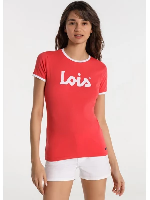 Lois Koszulka w kolorze czerwonym rozmiar: XL