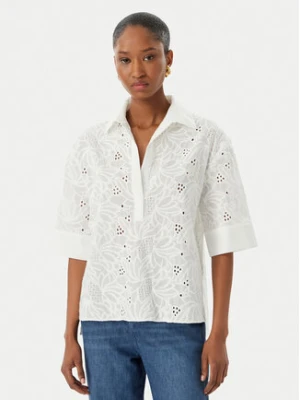 LOLA CASADEMUNT Bluzka LS2615055 Biały Relaxed Fit