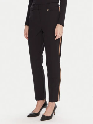 LOLA CASADEMUNT Chinosy LF2514021 Czarny Regular Fit