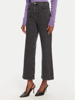 LOLA CASADEMUNT Jeansy MF2514008 Szary Wide Leg