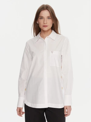 LOLA CASADEMUNT Koszula LF2515025 Biały Regular Fit