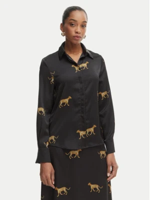 LOLA CASADEMUNT Koszula LS2615051 Czarny Regular Fit