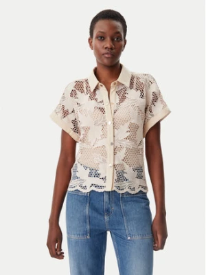 LOLA CASADEMUNT Koszula MS2515008 Écru Relaxed Fit