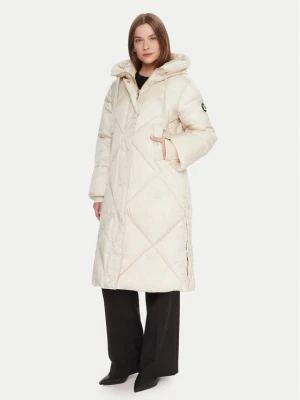LOLA CASADEMUNT Kurtka zimowa LF2501002 Beżowy Relaxed Fit