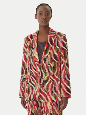 LOLA CASADEMUNT Marynarka M2 Concrete Jungle MS2602013 Kolorowy Regular Fit