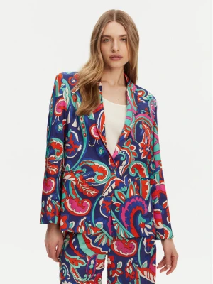 LOLA CASADEMUNT Marynarka MS2502017 Kolorowy Regular Fit
