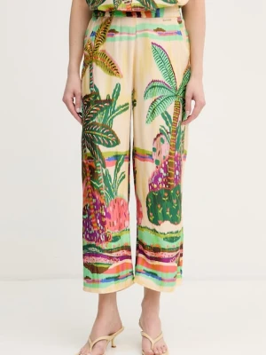 Lola Casademunt spodnie culottes damskie z wiskozy