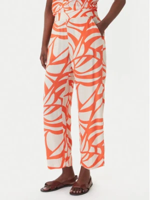 LOLA CASADEMUNT Spodnie materiałowe LS2614040 Pomarańczowy Regular Fit