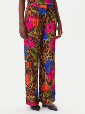 LOLA CASADEMUNT Spodnie palazzo MS2514015 Kolorowy Wide Leg