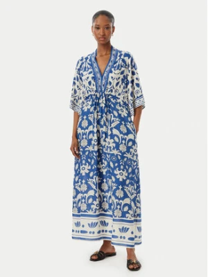 LOLA CASADEMUNT Sukienka codzienna LS2616032 Niebieski Regular Fit