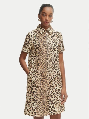 LOLA CASADEMUNT Sukienka codzienna LS2616134 Brązowy Loose Fit