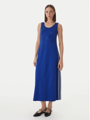 LOLA CASADEMUNT Sukienka codzienna LS2616148 Niebieski Regular Fit