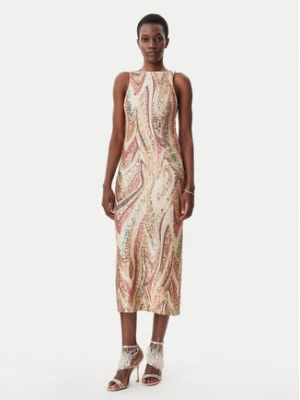 LOLA CASADEMUNT Sukienka koktajlowa MS2516006 Kolorowy Regular Fit