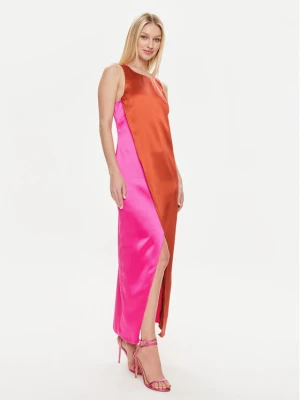 LOLA CASADEMUNT Sukienka letnia MS2416033 Kolorowy Regular Fit