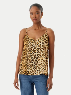 LOLA CASADEMUNT Top LS2615011 Brązowy Regular Fit