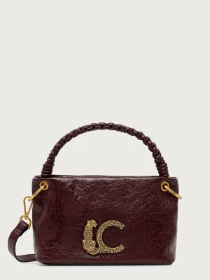 Lola Casademunt torebka crossbody damska z imitacji skóry bordowy