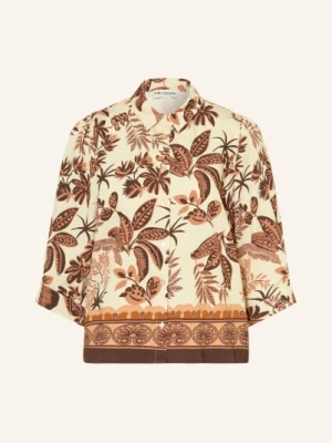 Lollys Laundry Bluzka Koszulowa Bonoll Z Rękawem 3/4 weiss