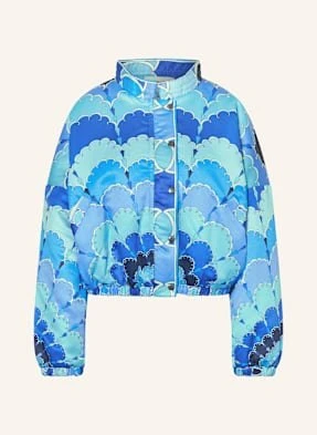 Lollys Laundry Bluzon Satynowy blau