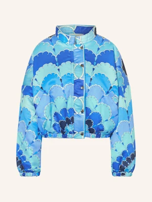 Lollys Laundry Bluzon Satynowy blau