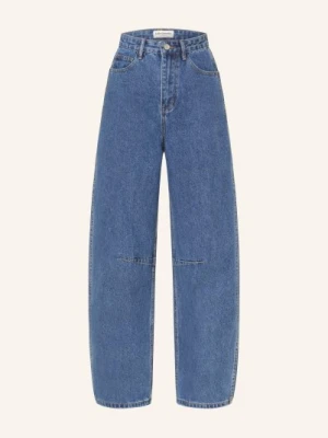 Lollys Laundry Dżinsy Barrel Avall blau