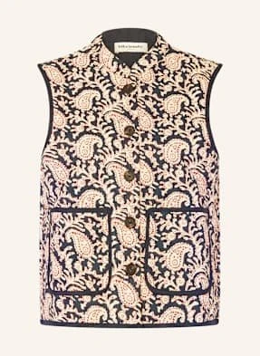 Lollys Laundry Kamizelka Pikowana Cairoll blau