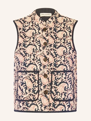 Lollys Laundry Kamizelka Pikowana Cairoll blau