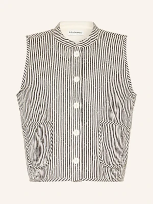 Lollys Laundry Kamizelka Pikowana Cairoll schwarz