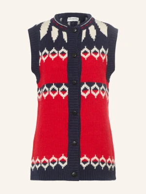 Lollys Laundry Kamizelka Z Dzianiny Cleoll rot