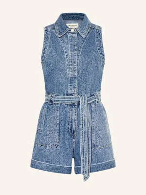 Lollys Laundry Kombinezon Jeansowy Corall blau