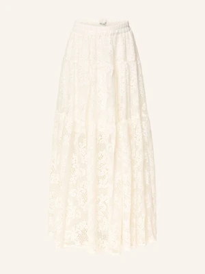 Lollys Laundry Koronkowa Spódnica Sunsetll beige