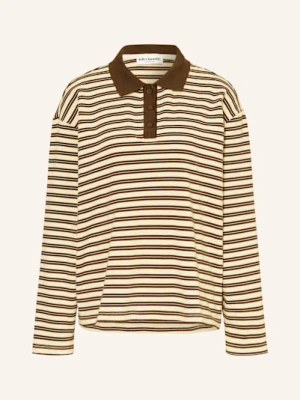 Lollys Laundry Koszulka Polo Z Dżerseju Mobyll braun