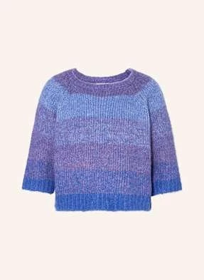 Lollys Laundry Krótki Sweter Tortugall blau