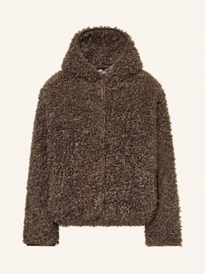 Lollys Laundry Kurtka Pluszowa Wanll braun