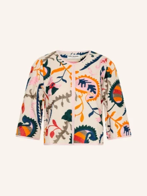 Lollys Laundry Kurtka Pudełkowa Trinell Z Rękawami 3/4 orange