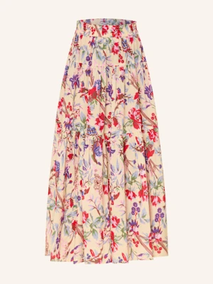 Lollys Laundry Spódnica Sunsetll Z Wolantami beige