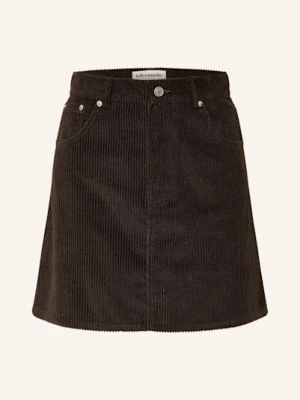 Lollys Laundry Spódnica Sztruksowa Evasll braun