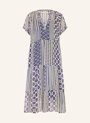 Lollys Laundry Sukienka Freddyll Z Falbankami blau