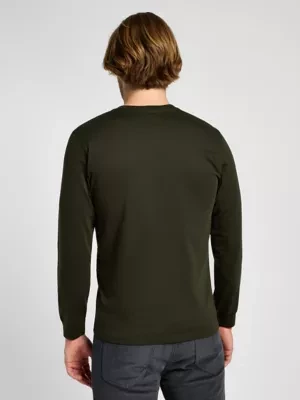 Long Sleeve Medium Wobbly Lee Olive Night Size