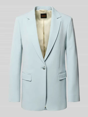 Longblazer o kroju regular fit z zapięciem na 1 guzik model 'C_JABLA3' Boss Orange