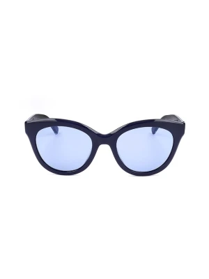 Longchamp Damskie okulary przeciwsłoneczne w kolorze błękitno-granatowym rozmiar: 54
