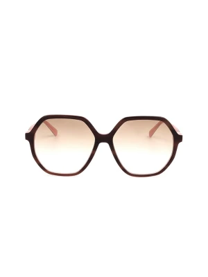 Longchamp Damskie okulary przeciwsłoneczne w kolorze czarno-jasnoróżowym rozmiar: 58