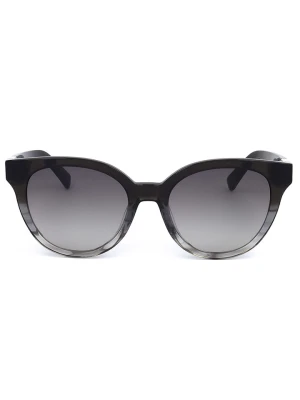 Longchamp Damskie okulary przeciwsłoneczne w kolorze czarno-szarym rozmiar: 53