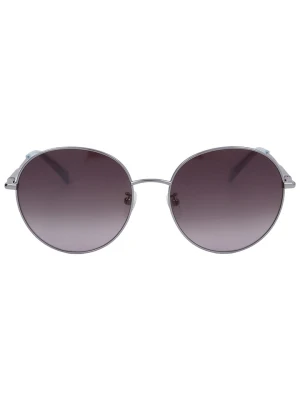 Longchamp Damskie okulary przeciwsłoneczne w kolorze srebrno-fioletowo-błękitnym rozmiar: 58