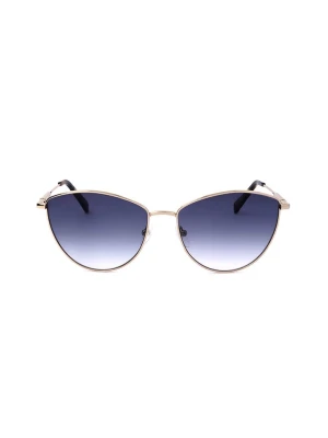 Longchamp Damskie okulary przeciwsłoneczne w kolorze złoto-granatowym rozmiar: 58