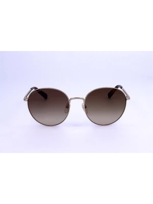 Longchamp Damskie okulary przeciwsłoneczne w kolorze złotym rozmiar: 56