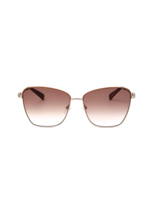Longchamp Damskie okulary przeciwsłoneczne w kolorze złotym rozmiar: 59