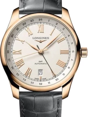 Zegarek Męski LONGINES Master Collection Master Collection GMT L2.844.8.71.2