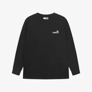 Kubota Longsleeve bawełniany Comfy Club czarny XL
