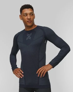 Longsleeve Biegowy Męski X-bionic Xceed Run Shirt Ls Granatowy